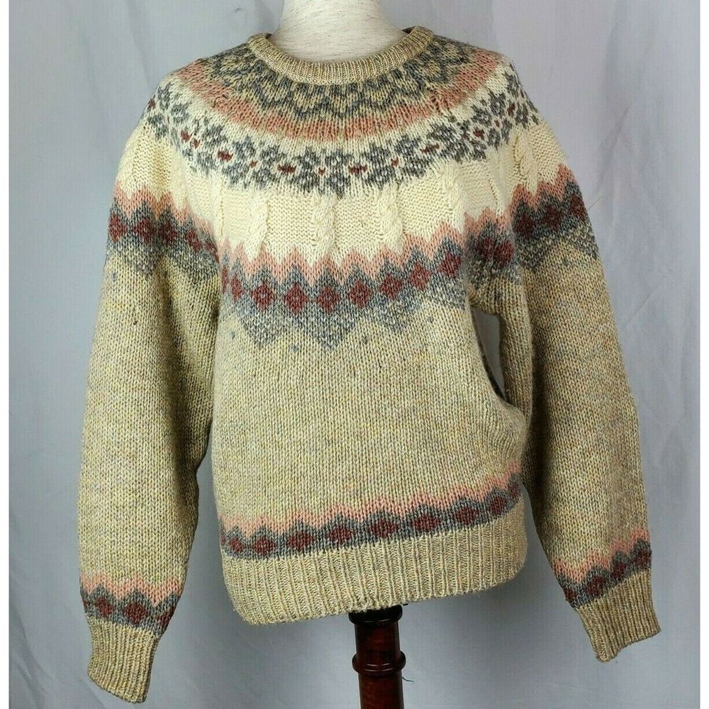 Vintage The Clever Shepherd Pure New Wool Sweater